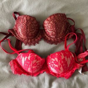 Like New 2 Victoria’s Secret Lace Bra